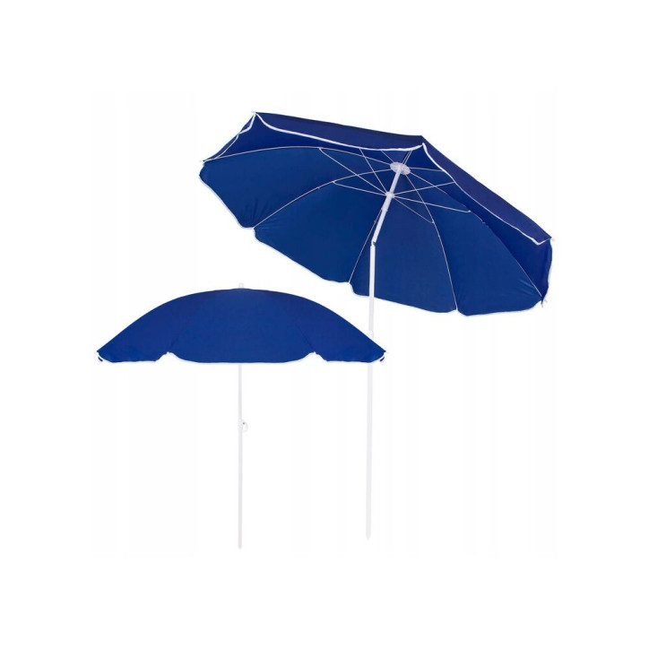 Záhradný slnečník 160 cm, modrý SPRINGOS VIVA BU0022 Záhradný slnečník 160 cm, modrý SPRINGOS VIVA BU0022