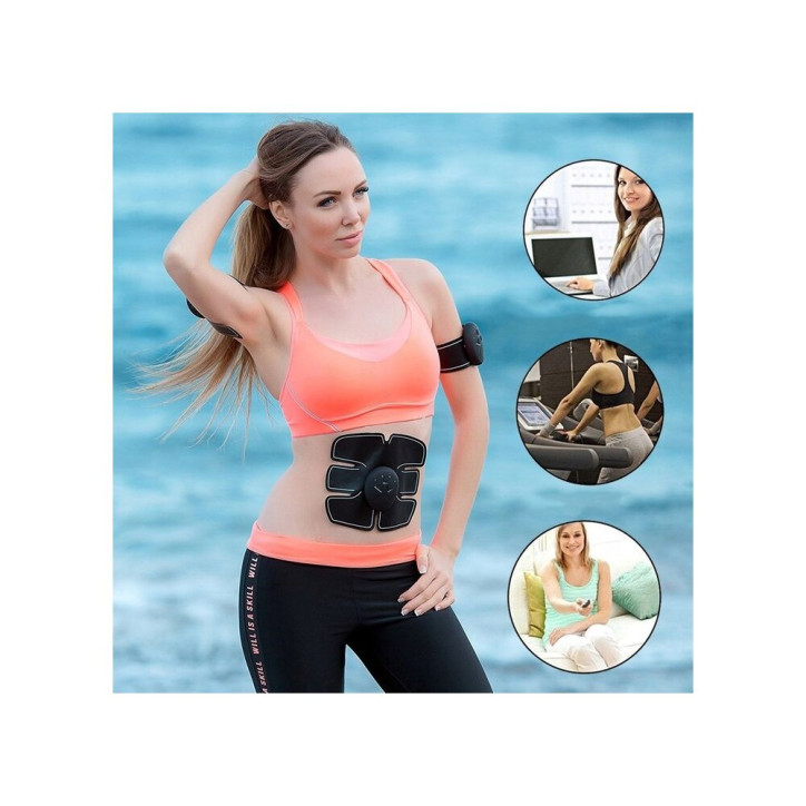 Elektrický posilňovač svalov SPRINGOS SMART FITNESS EMS ABDOMINAL Elektrický posilňovač svalov SPRINGOS SMART FITNESS EMS ABDOMINAL