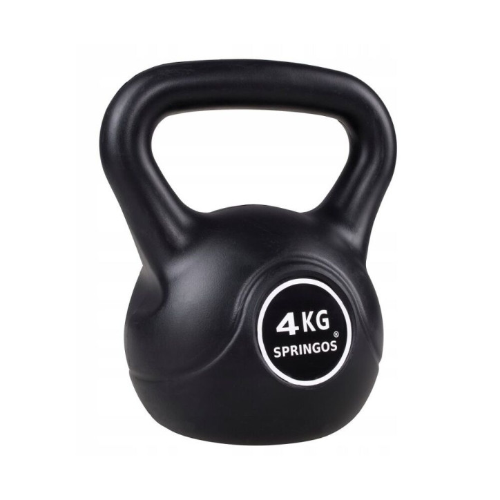 Kettlebell 4 kg ABS SPRINGOS Kettlebell 4 kg ABS SPRINGOS
