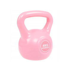 Kettlebell 4 kg ABS SPRINGOS ružový