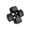 Súprava šesťhranných činiek SPRINGOS HEX 2x7,5 kg pre posilňovanie horných končatín a hornej časti trupu. Ideálne pre aerobik, bodystyling alebo počas rehabilitácie.
