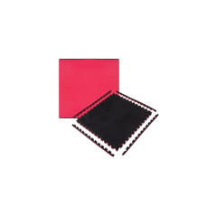 Penová podložka Puzzle 100x100x2 cm SPRINGOS POWER čierno-červená