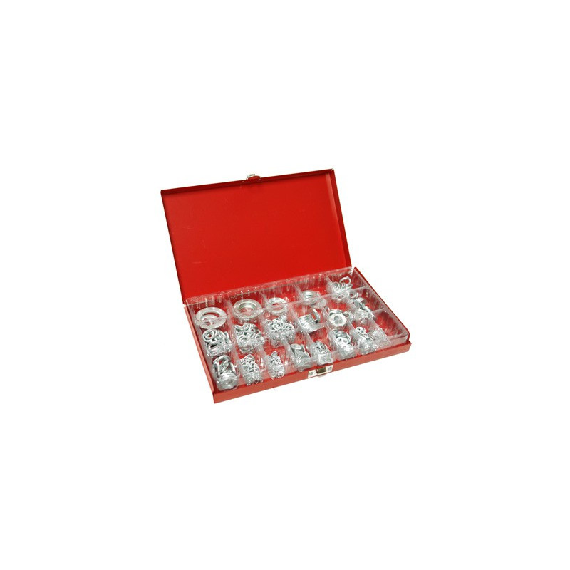 Set pružných podložiek 950-dielny Set pružných podložiek 950-dielny