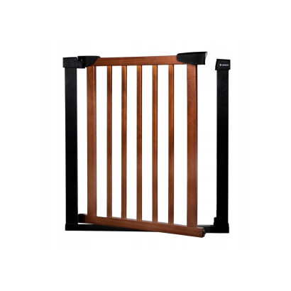 Detská zábrana nastaviteľná 75-138 cm SPRINGOS BabyLock hnedá