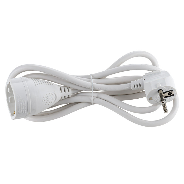 Predlžovací kábel IP20 H05VV-F 3G1,5 mm2 2 m Predlžovací kábel IP20 H05VV-F 3G1,5 mm2 2 m