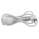 Predlžovací kábel IP20 H05VV-F 3G1,5 mm2 2 m