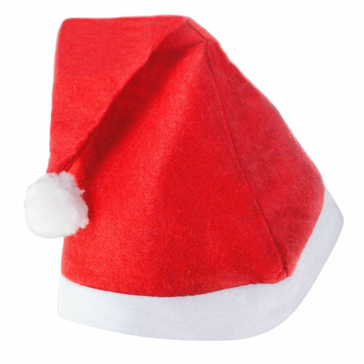 Vianočná čiapka s brmbolcom 27x36 cm Santa červená Vianočná čiapka s brmbolcom 27x36 cm Santa červená