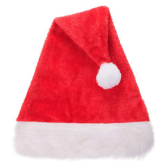 Vianočná čiapka s brmbolcom Santa LUX dlhá, červená