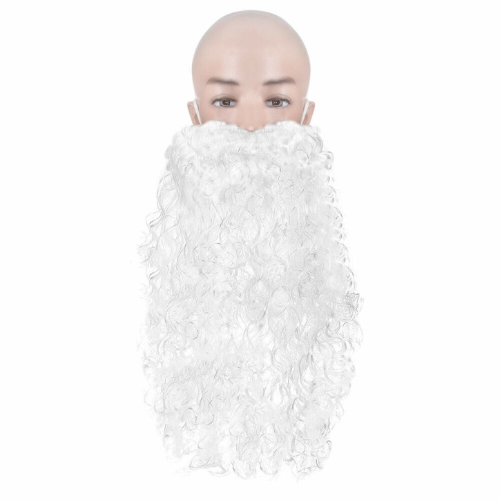 Fúzy Santa / Mikuláš 50 cm, biele Fúzy Santa / Mikuláš 50 cm, biele