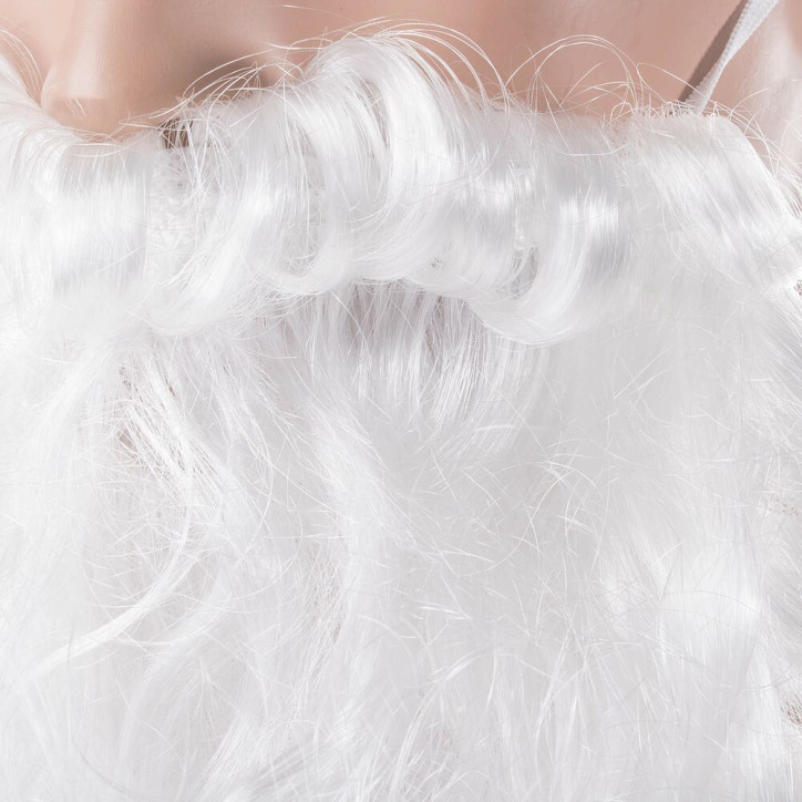 Fúzy Santa / Mikuláš 50 cm, biele Fúzy Santa / Mikuláš 50 cm, biele