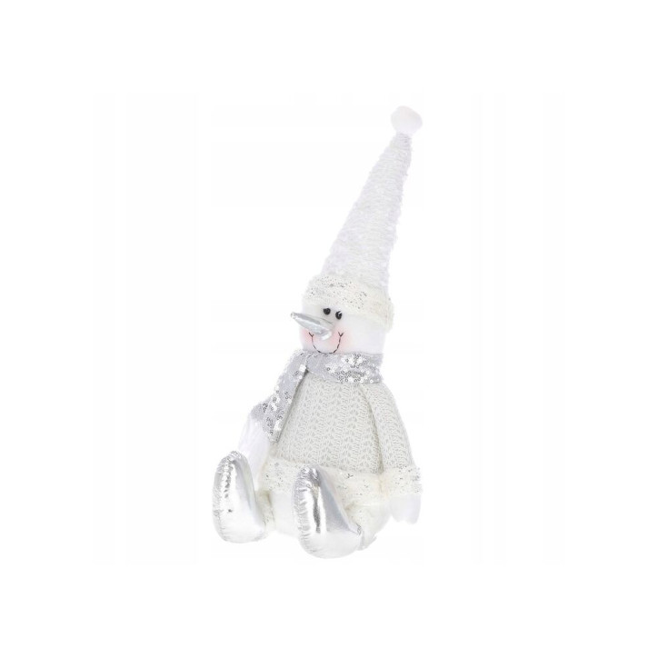 Vianočné Snehuliak 43 cm, biely Vianočné Snehuliak 43 cm, biely