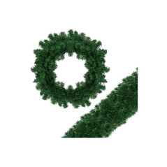 Vianočná reťaz Girlanda z vetvičiek 3m zelená