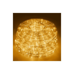 LED svetelná hadica - 10m, 240LED, 8 funkcií, IP44, teplá biela