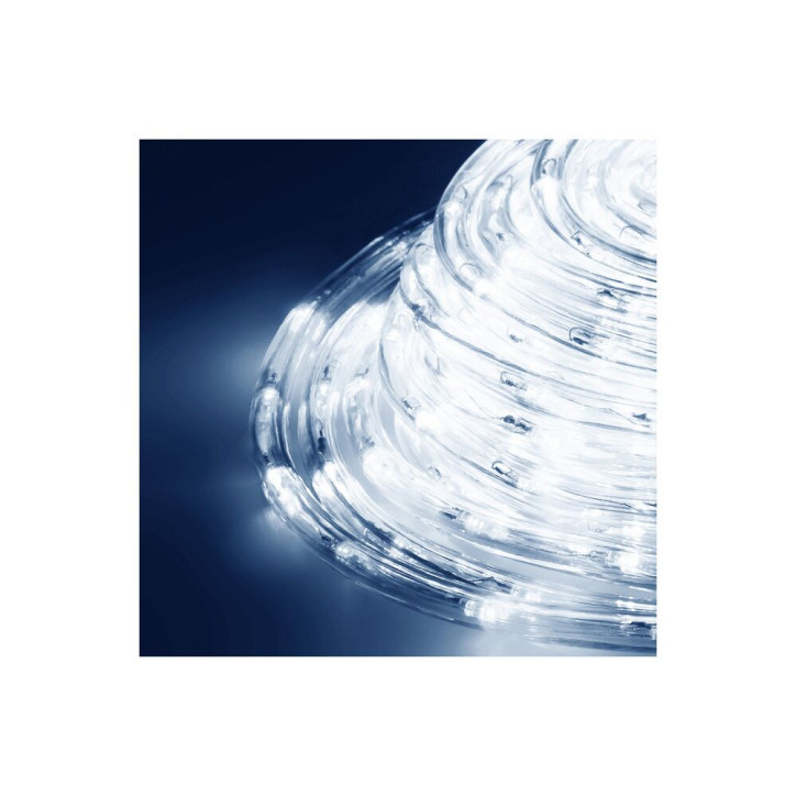 LED svetelná hadica - 10m, 240LED, 8 funkcií, IP44, studená biela LED svetelná hadica - 10m, 240LED, 8 funkcií, IP44, studená biela