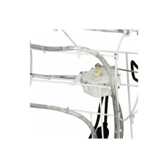 LED Sob s pohyblivou hlavou - 115cm, 288LED, IP44, motorček, teplá biela