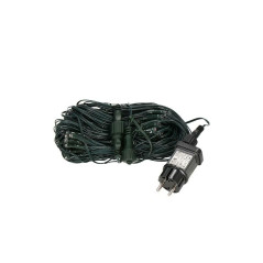 LED svetelná sieť - 2x2,6m, 160LED, 8-funkcií, IP44, multicolor