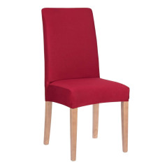 Poťah na stoličku elastický, červený SPRINGOS SPANDEX