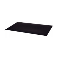 Podložka 100x70 cm extra hrubá pod stoličku / na stôl čierna SPRINGOS