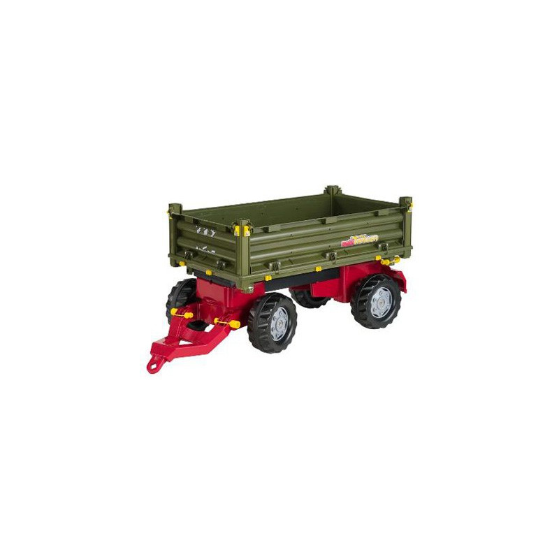 Rolly Toys dvojosový sklápací príves Rolly Toys dvojosový sklápací príves