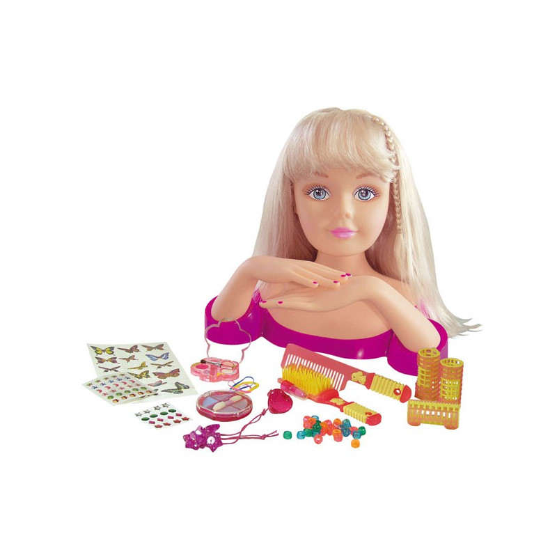 Model hlavy na líčenie Model hlavy na líčenie
