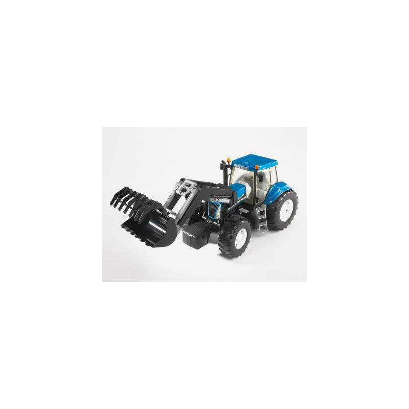 Bruder New Holland TG285 s prednou radlicou Bruder New Holland TG285 s prednou radlicou