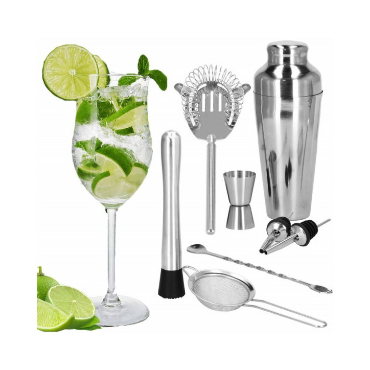 Barmanská sada 8 dielov, nerezová SPRINGOS AMBASADOR Barmanská sada 8 dielov, nerezová SPRINGOS AMBASADOR