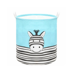 Úložný kôš 80l, zebra SPRINGOS HA0109