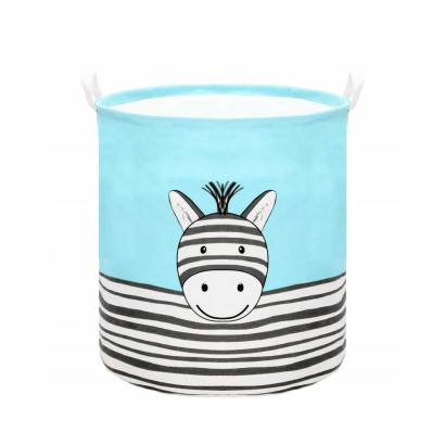 Úložný kôš 80l, zebra SPRINGOS HA0109