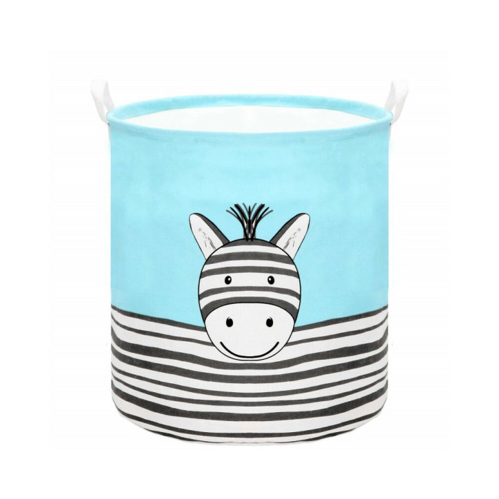 Úložný kôš 80l, zebra SPRINGOS HA0109 Úložný kôš 80l, zebra SPRINGOS HA0109