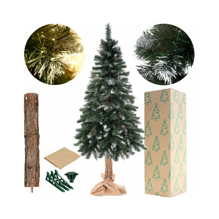 Vianočný stromček Borovica diamantová na kmienku 220 cm Vianočný stromček Borovica diamantová na kmienku 220 cm
