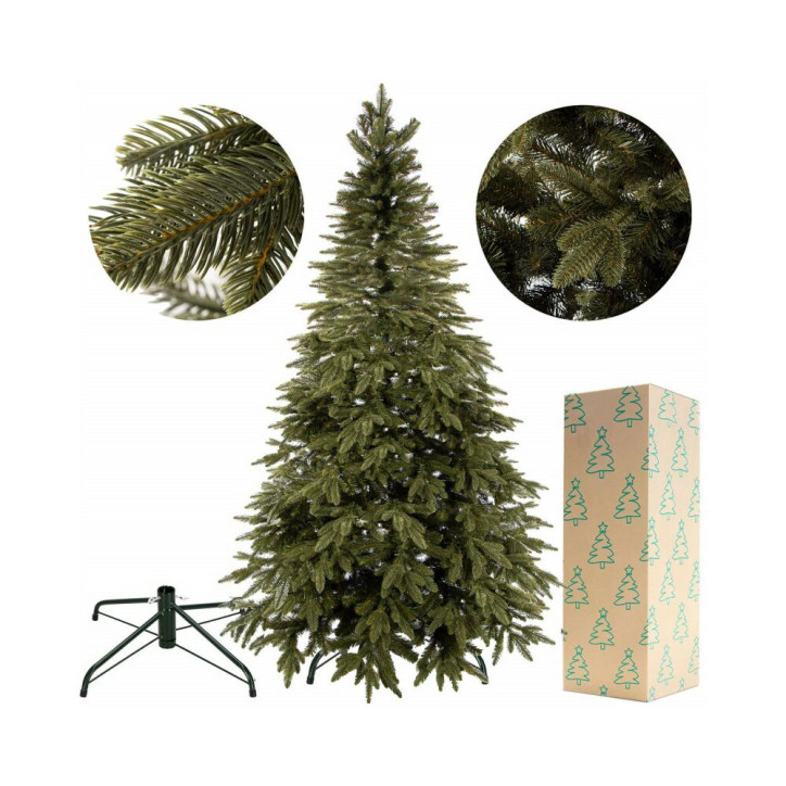 Vianočný stromček Smrek prírodný DELUXE 180 cm
