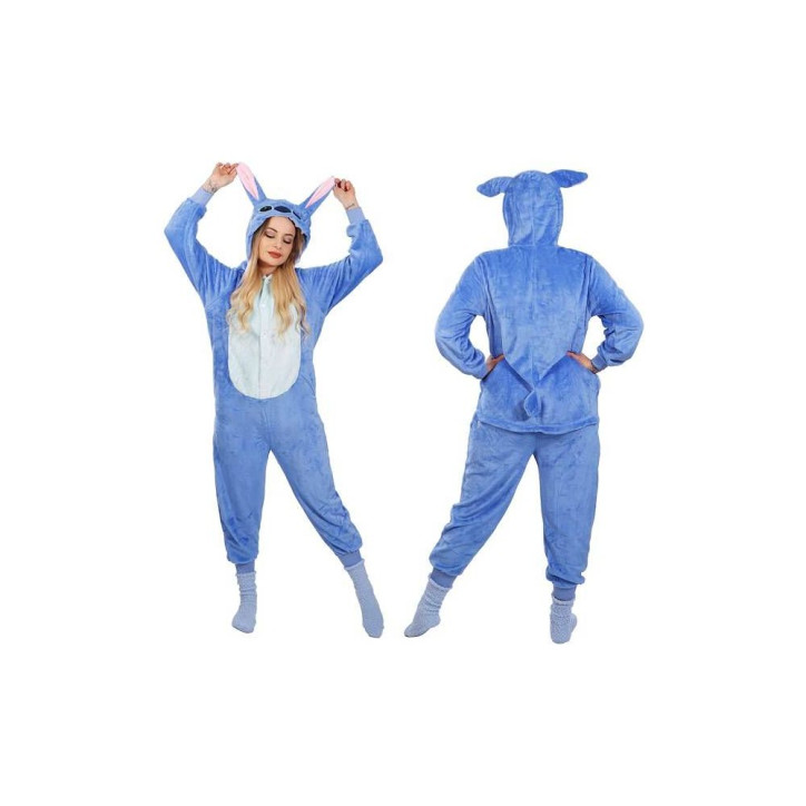Pyžamo Kigurumi Sticth modré, veľ. S SPRINGOS Pyžamo Kigurumi Sticth modré, veľ. S SPRINGOS