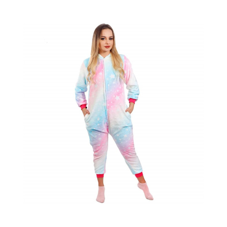 Pyžamo Kigurumi Jednorožec farebné, veľ. S PRINGOS Pyžamo Kigurumi Jednorožec farebné, veľ. S PRINGOS