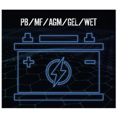 Automatická nabíjačka batérií GAB 12V/6V-1A
