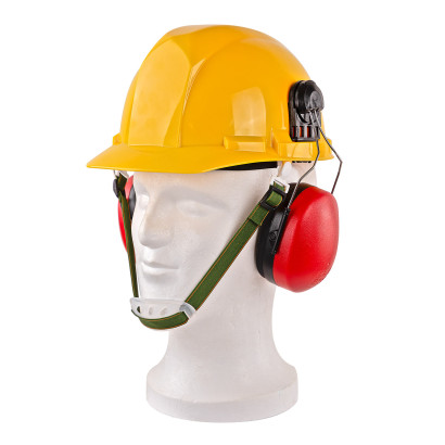 Ochranná pracovná prilba s ochranou sluchu