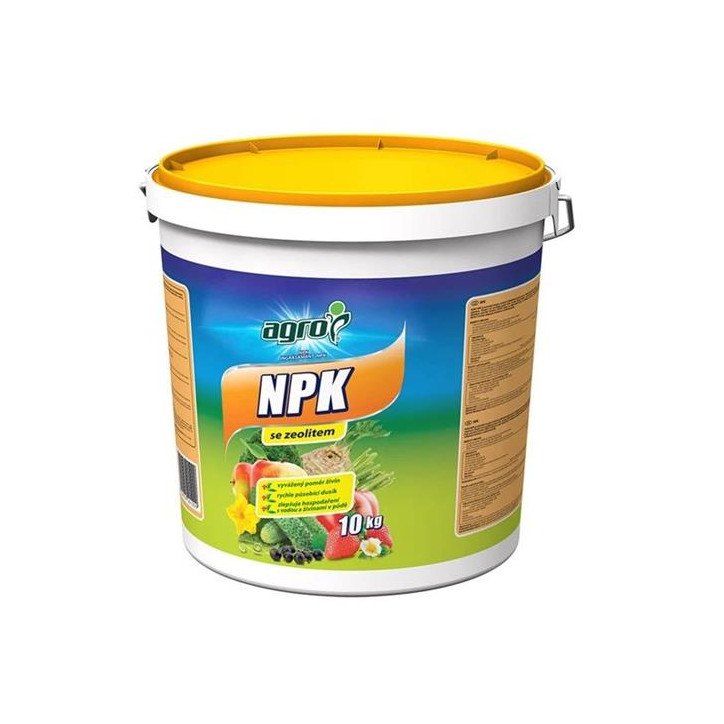 Univerzálne hnojivo NPK so zeolitom vo vedre 10 kg
