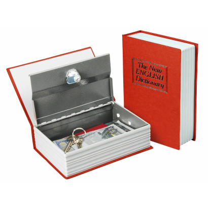 Pokladnička - kniha, 180x115x54mm, 2x kľúč