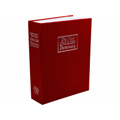 Bezpečnostná schránka - kniha 265x205x65mm, 2 kľúče