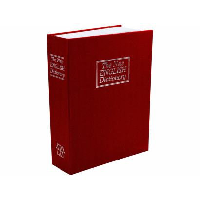 Bezpečnostná schránka - kniha 265x205x65mm, 2 kľúče
