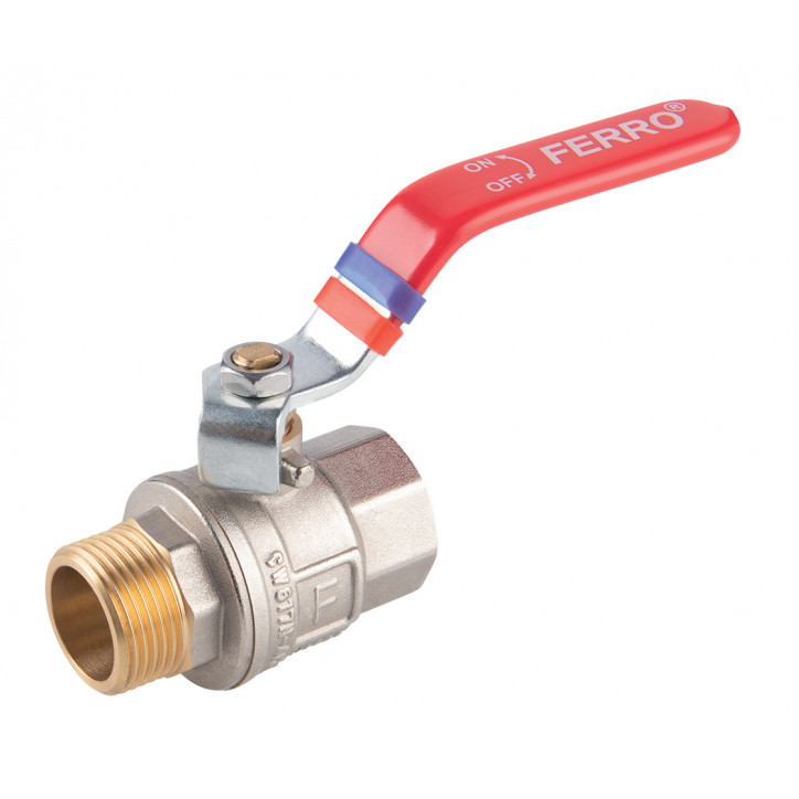 Guľový ventil voda ŠM 3/4" páka Guľový ventil voda ŠM 3/4" páka