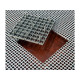 Podlahový rošt CIMUKA PF-CH-G18-H11 - veľkosť otvorov 1,8 x 1,8 cm