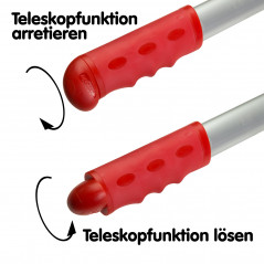 Teleskopické hliníkové nožnice na konáre 68 - 95 cm
