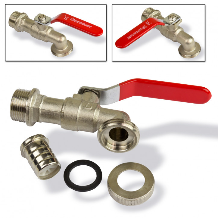 Záhradný ventil guľový 1/2" Záhradný ventil guľový 1/2"