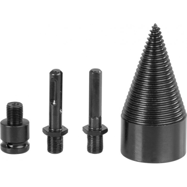 Štiepací kužeľ na drevo 50 mm Strend Pro, 3x adaptér