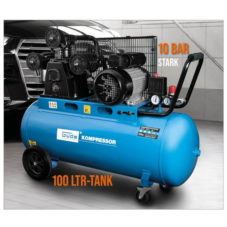 Kompresor 2200 W 10 bar 100 litrov 551/10/100
