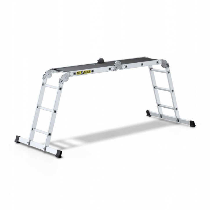 Multifunkčný rebrík 4x3 priečky DRABEST DU4x3 BASIC