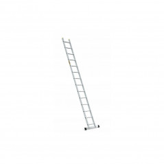 Hliníkový rebrík 1x14 priečok jednodielny DRABEST DP-14 PRO