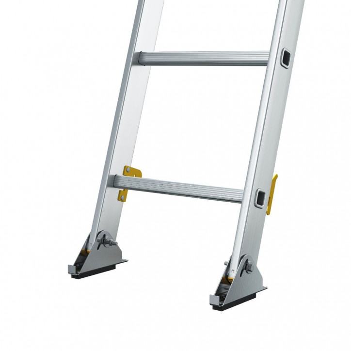 Hliníkový rebrík 3x9 priečok trojdielny DRABEST DW3-9 MAX