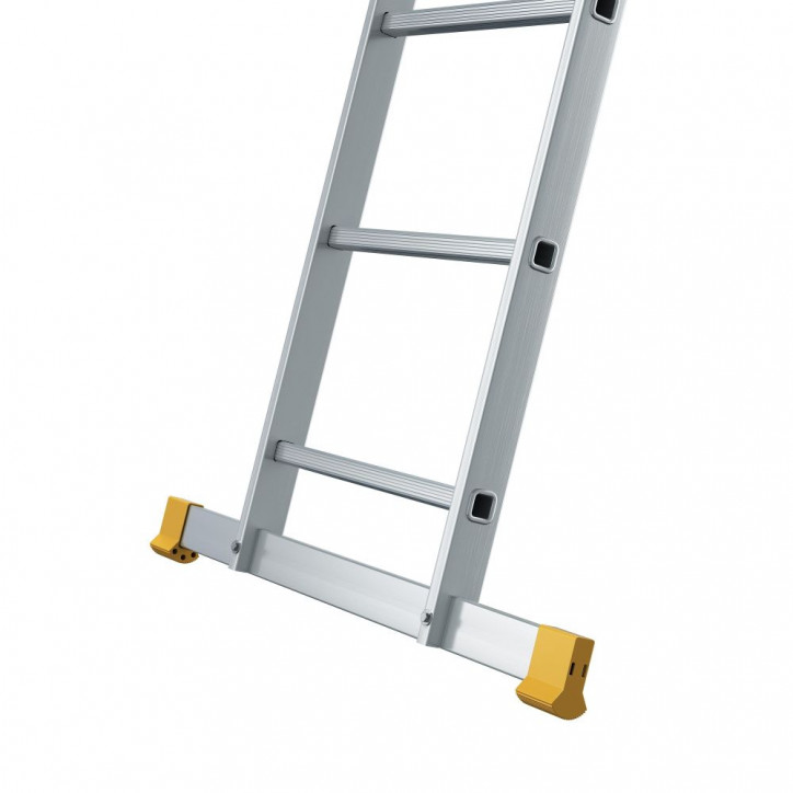 Hliníkový rebrík 3x9 priečok trojdielny DRABEST DW3-9 MAX