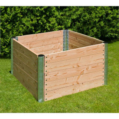 DEMA Vyvýšený záhon Premium 138x138x75 cm